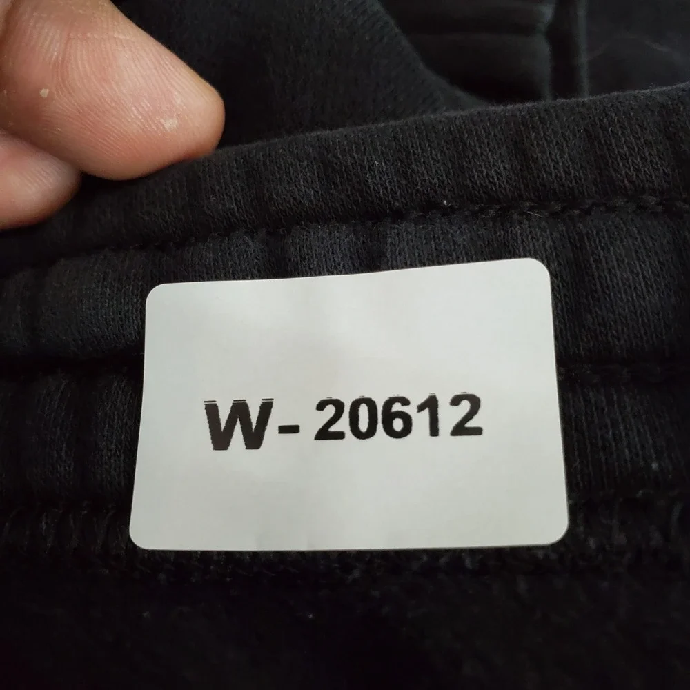 Nike Men Activewear Pants XXL Black Sweatpants Fleece 826431-010 Logo 25